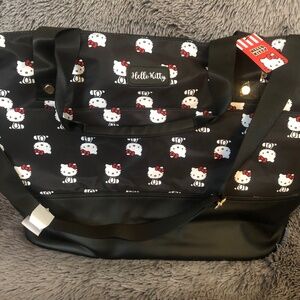 New With Tags Hello Kitty Sanrio Duffle Bag